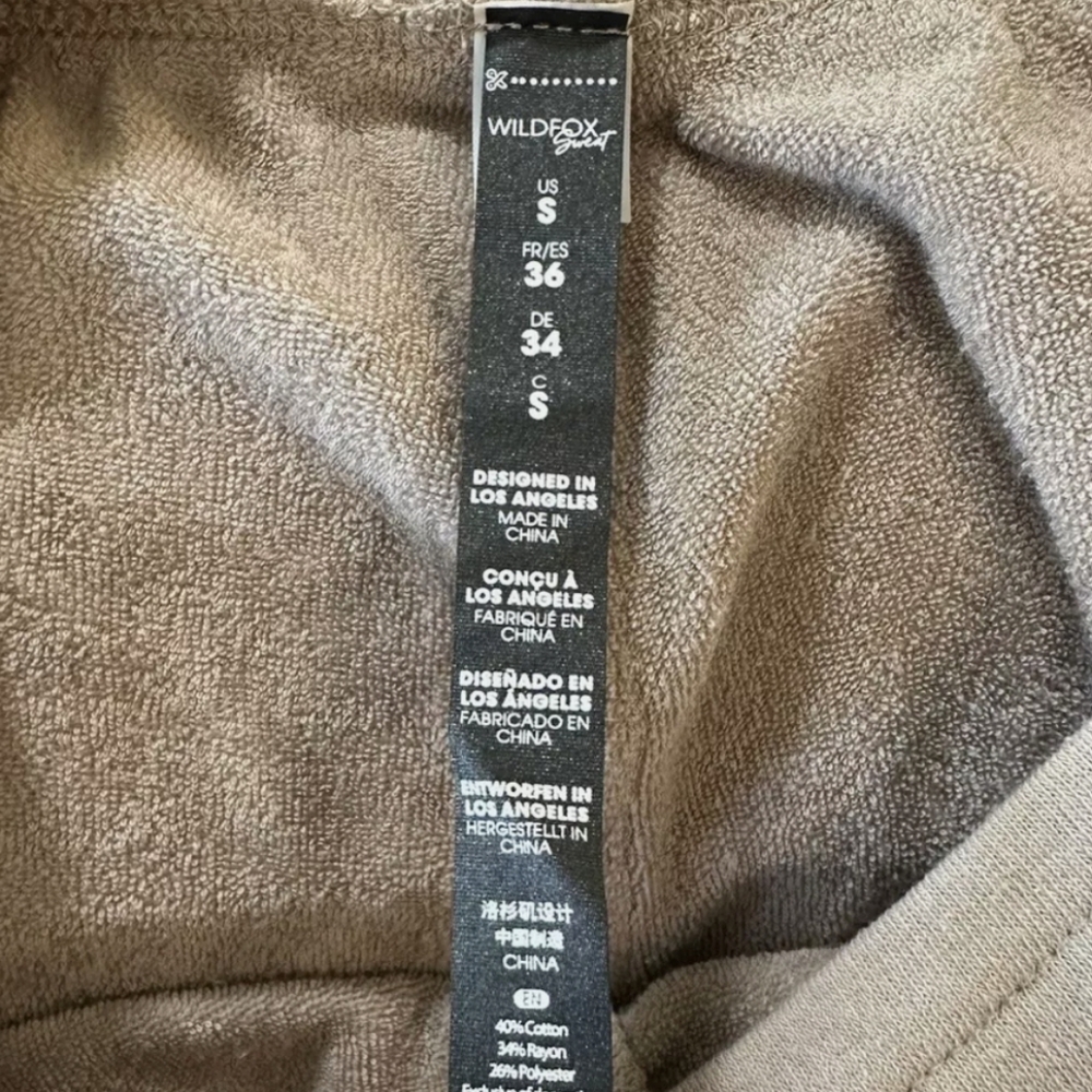NWT Women's Wildfox Sweet Atmosphere Jogger - Picture 4 of 10